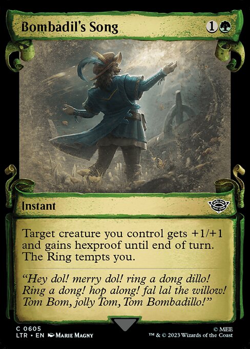 Bombadil's Song (LTR 605)