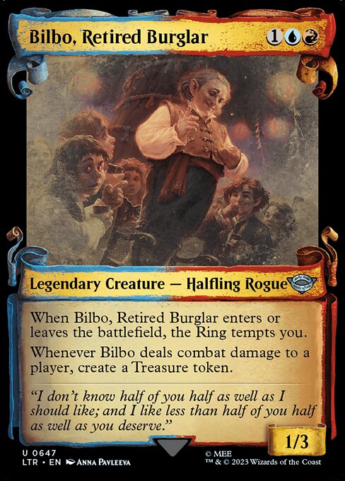 Bilbo, Retired Burglar (LTR 647)