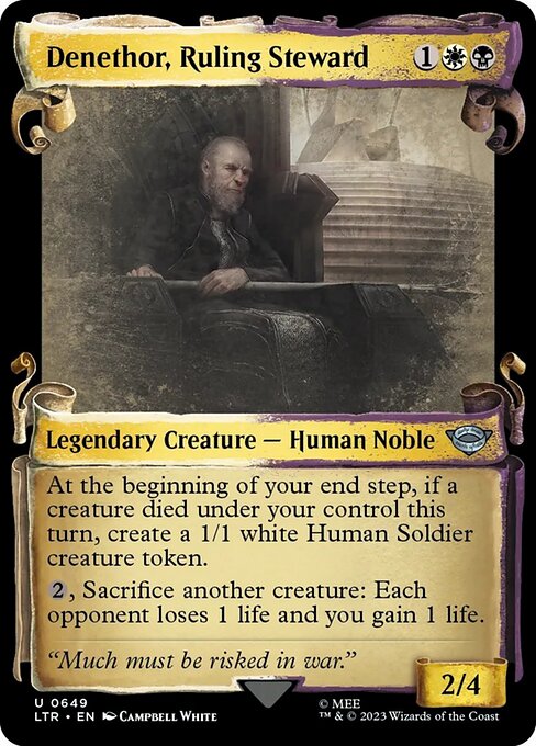 Denethor, Ruling Steward (LTR 649)