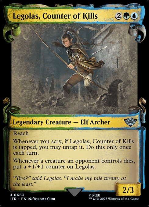 Legolas, Counter of Kills (LTR 663)