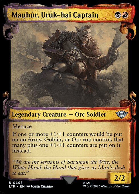 Mauhúr, Uruk-hai Captain (LTR 665)