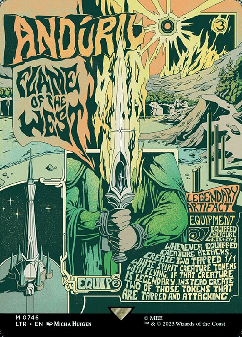 Andúril, Flame of the West (LTR 746)