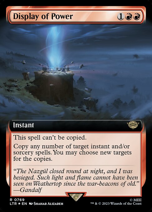 Display of Power (LTR 769)