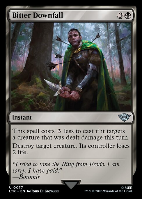 Bitter Downfall (LTR 77)