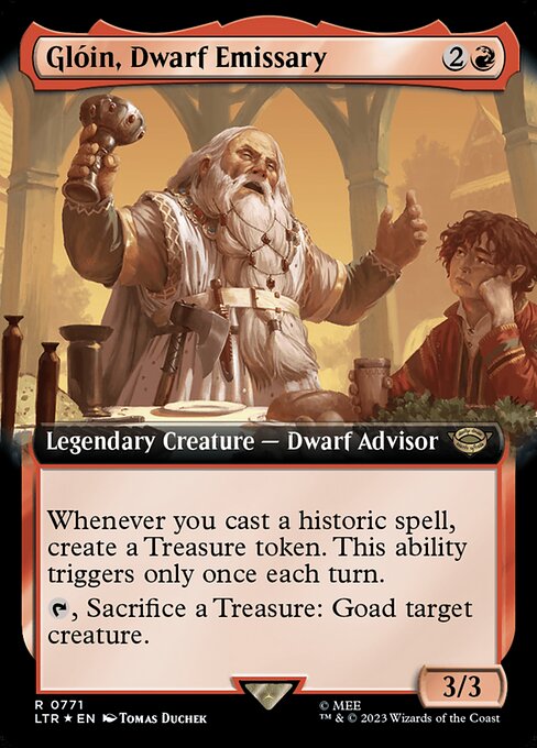 Glóin, Dwarf Emissary (LTR 771)