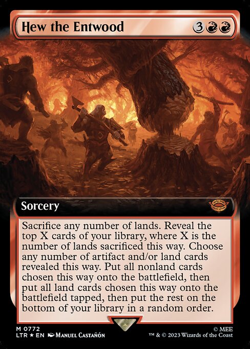 Hew the Entwood (LTR 772)