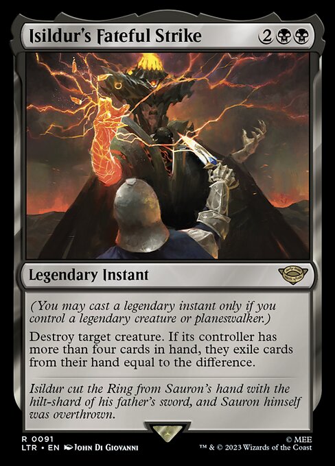 Isildur's Fateful Strike (LTR 91)
