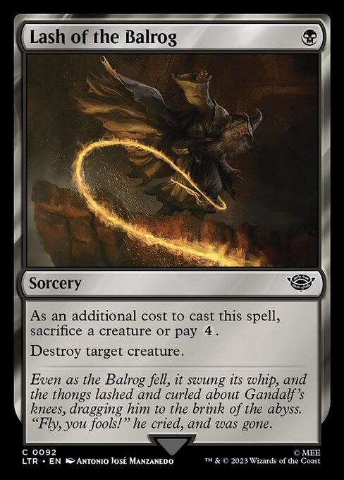Lash of the Balrog (LTR 92)