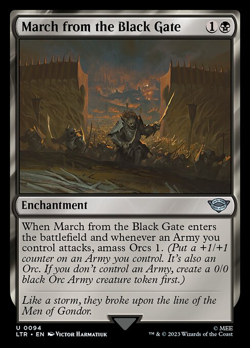 March from the Black Gate (LTR 94)