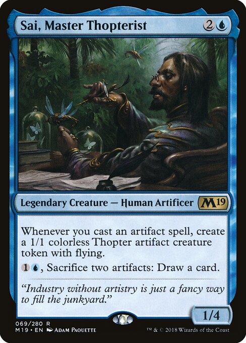 Sai, Master Thopterist (M19 69)