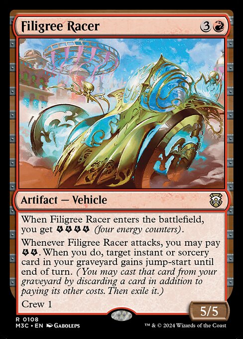 Filigree Racer (M3C 108)