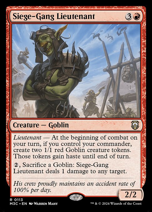 Siege-Gang Lieutenant (M3C 113)