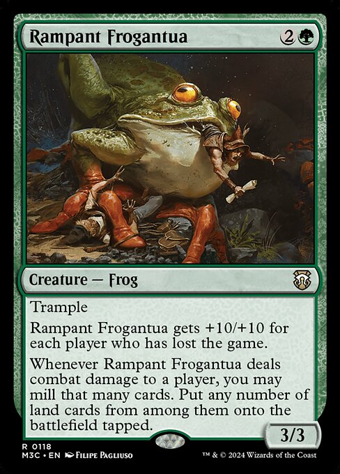Rampant Frogantua (M3C 118)