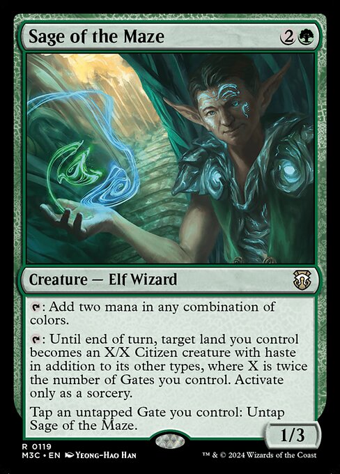 Sage of the Maze (M3C 119)
