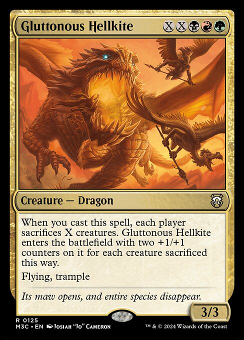 Gluttonous Hellkite (M3C 125)