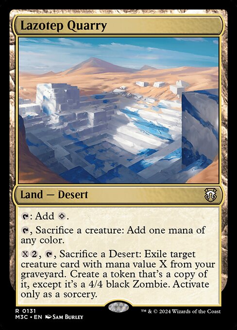 Lazotep Quarry (M3C 131)