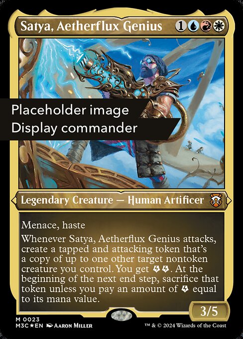 Satya, Aetherflux Genius (M3C 150)