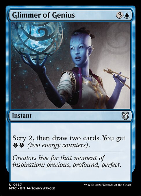 Glimmer of Genius (M3C 187)