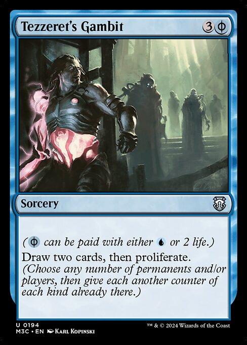 Tezzeret's Gambit (M3C 194)