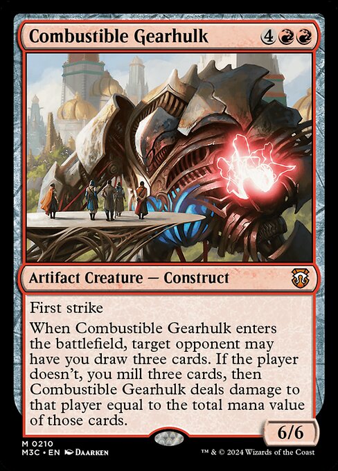 Combustible Gearhulk (M3C 210)