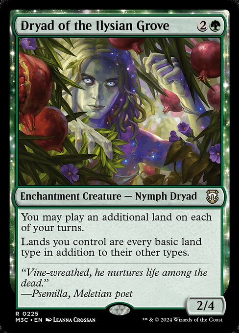 Dryad of the Ilysian Grove (M3C 225)