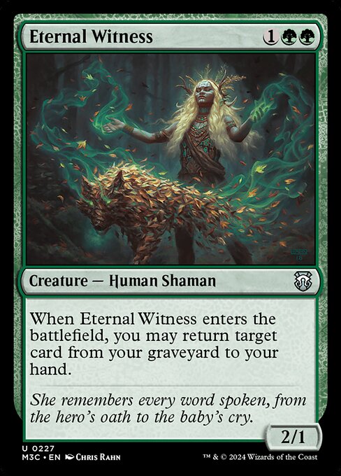 Eternal Witness (M3C 227)