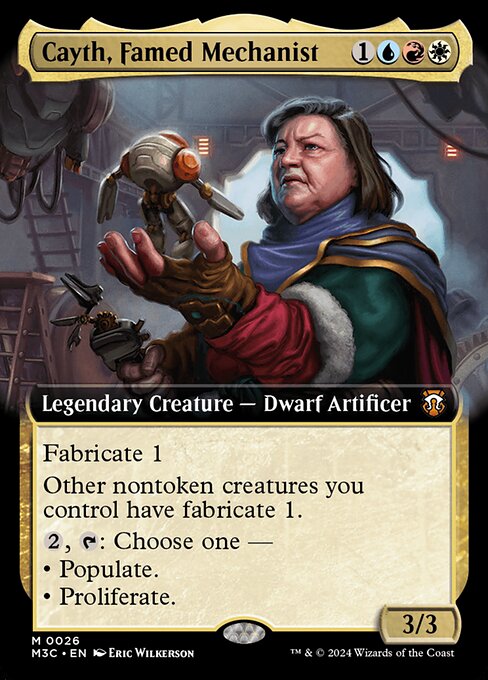 Cayth, Famed Mechanist (M3C 26)
