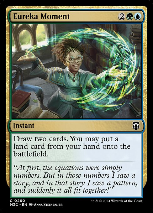 Eureka Moment (M3C 260)