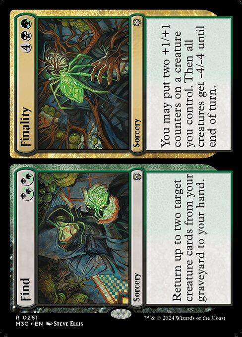 Find // Finality (M3C 261)