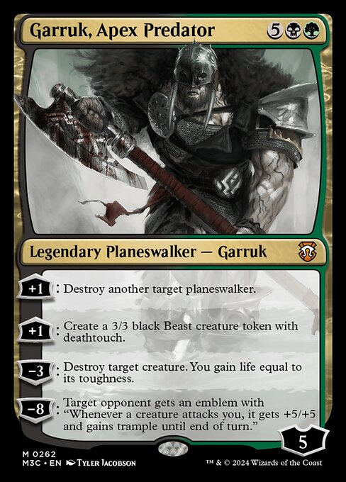 Garruk, Apex Predator (M3C 262)