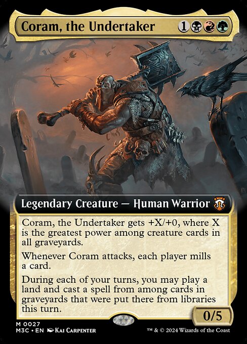 Coram, the Undertaker (M3C 27)
