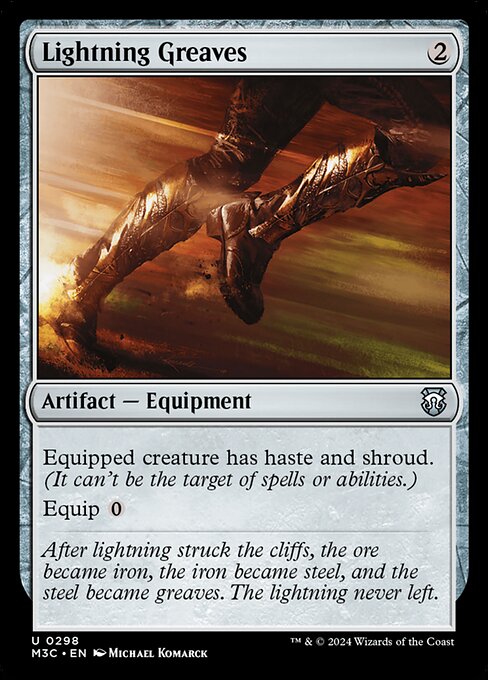 Lightning Greaves (M3C 298)