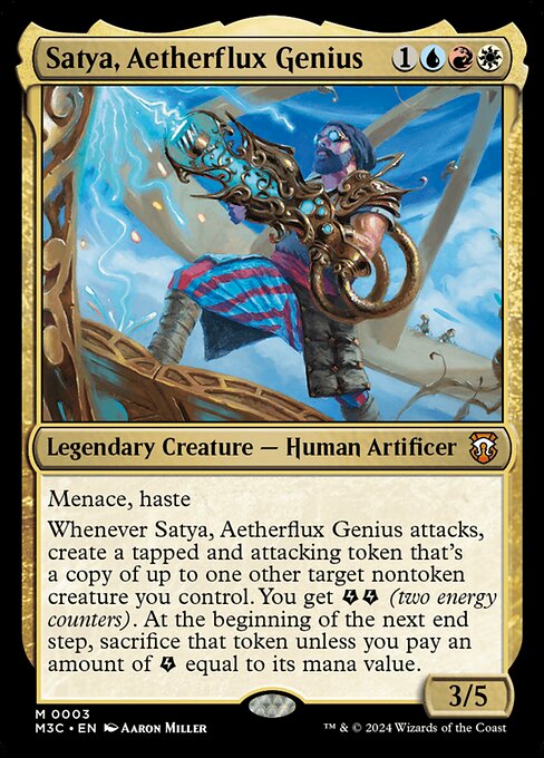 Satya, Aetherflux Genius (M3C 3)