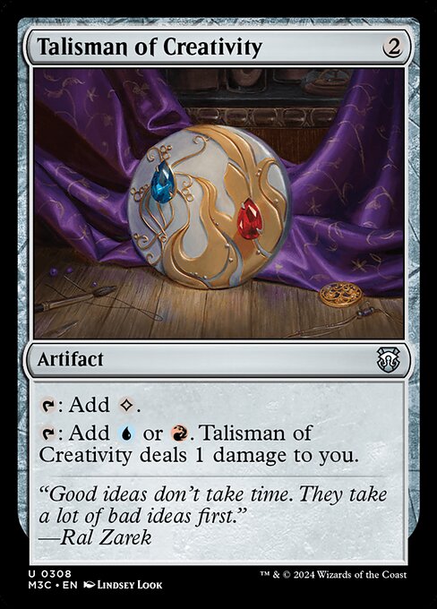 Talisman of Creativity (M3C 308)