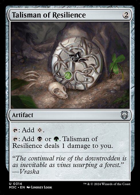 Talisman of Resilience (M3C 314)