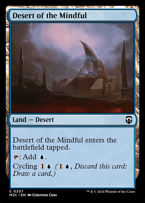 Desert of the Mindful (M3C 337)