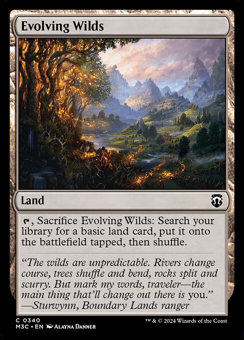 Evolving Wilds (M3C 340)