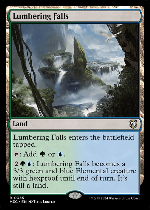 Lumbering Falls (M3C 355)