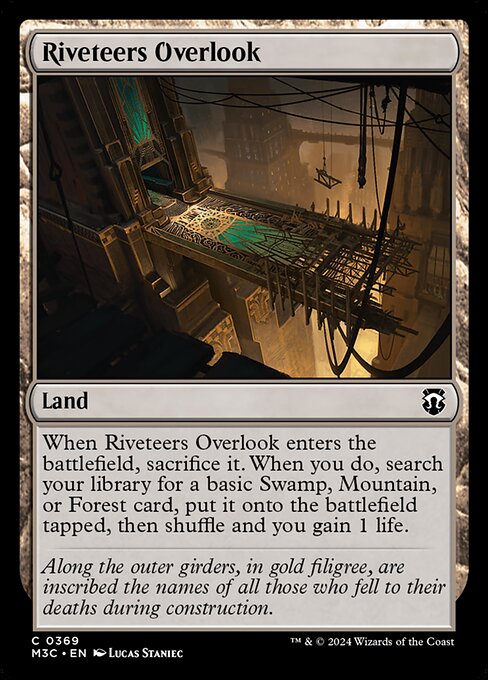 Riveteers Overlook (M3C 369)