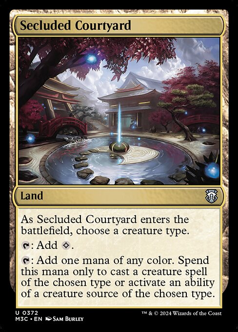 Secluded Courtyard (M3C 372)