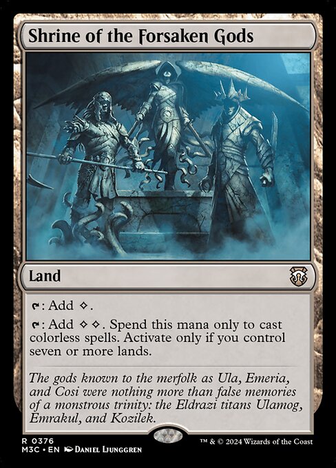 Shrine of the Forsaken Gods (M3C 376)
