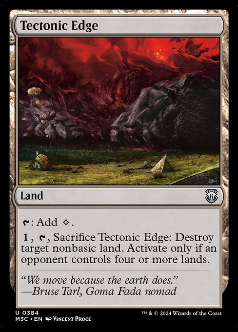 Tectonic Edge (M3C 384)