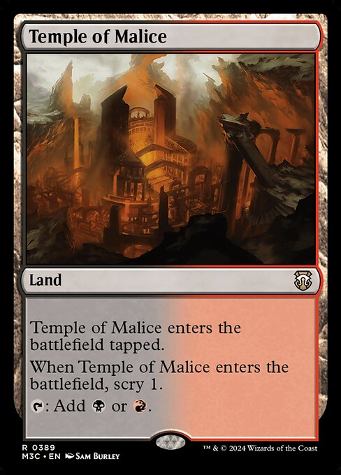 Temple of Malice (M3C 389)
