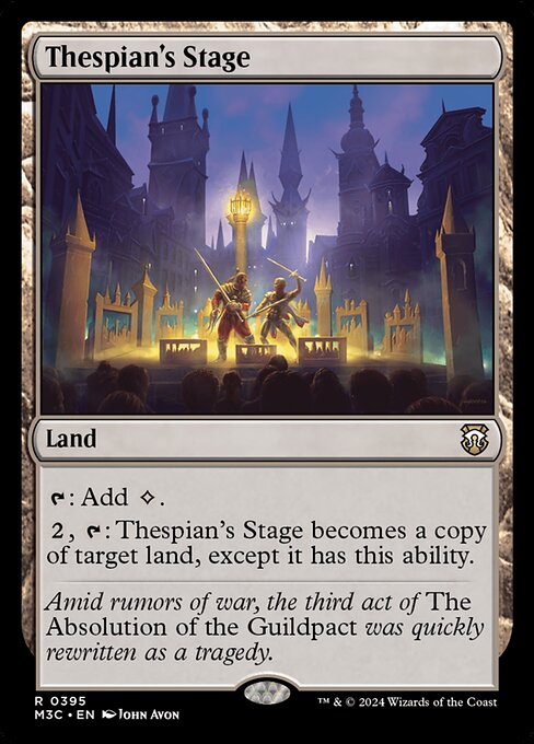 Thespian's Stage (M3C 395)