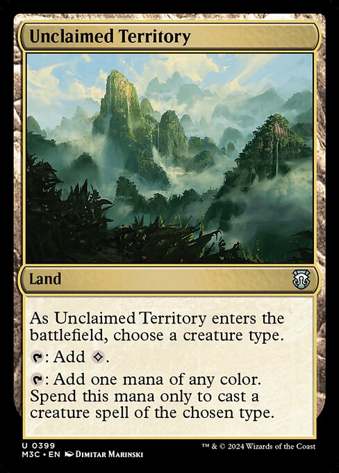 Unclaimed Territory (M3C 399)