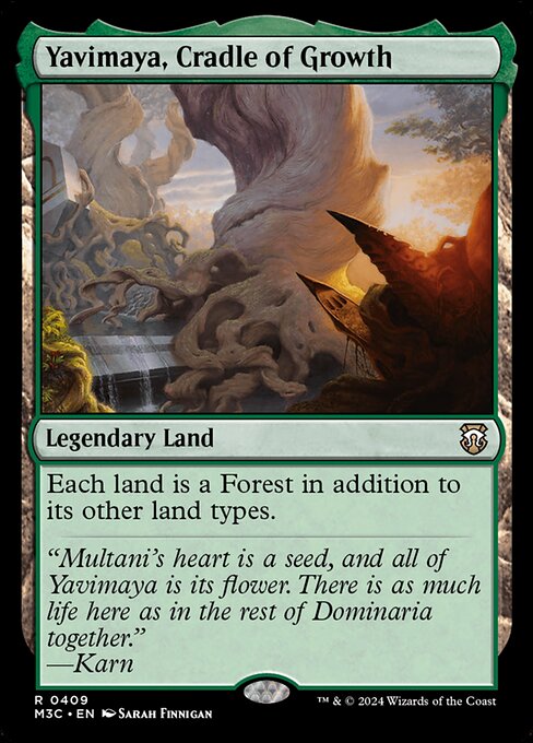 Yavimaya, Cradle of Growth (M3C 409)