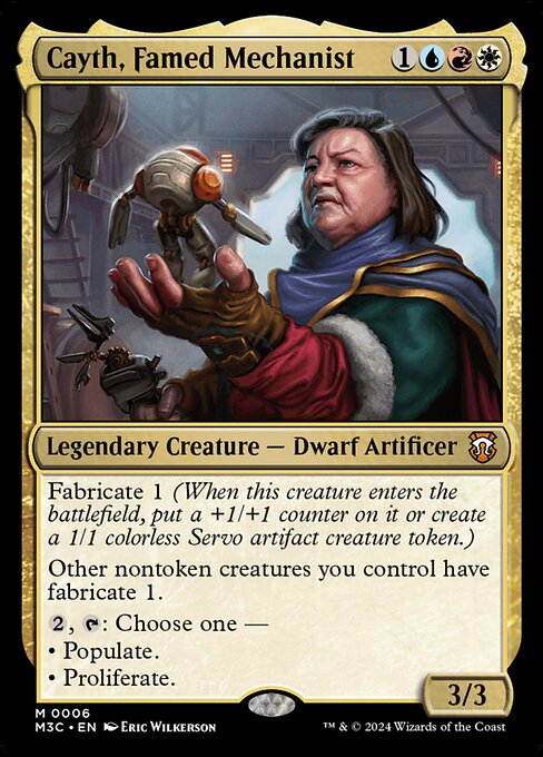 Cayth, Famed Mechanist (M3C 6)