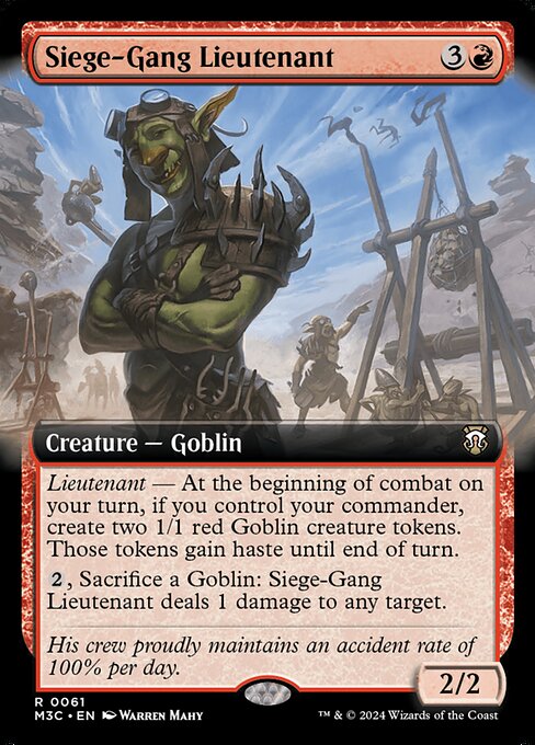 Siege-Gang Lieutenant (M3C 61)
