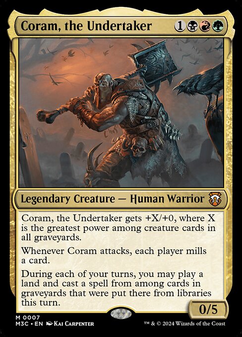 Coram, the Undertaker (M3C 7)