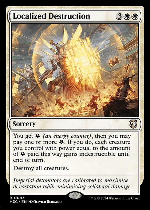 Localized Destruction (M3C 93)